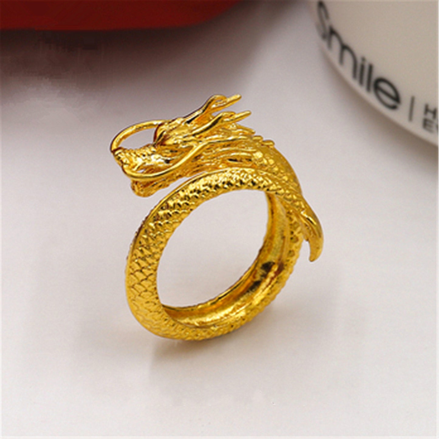 Noxypera Dragon And Phoenix Ring