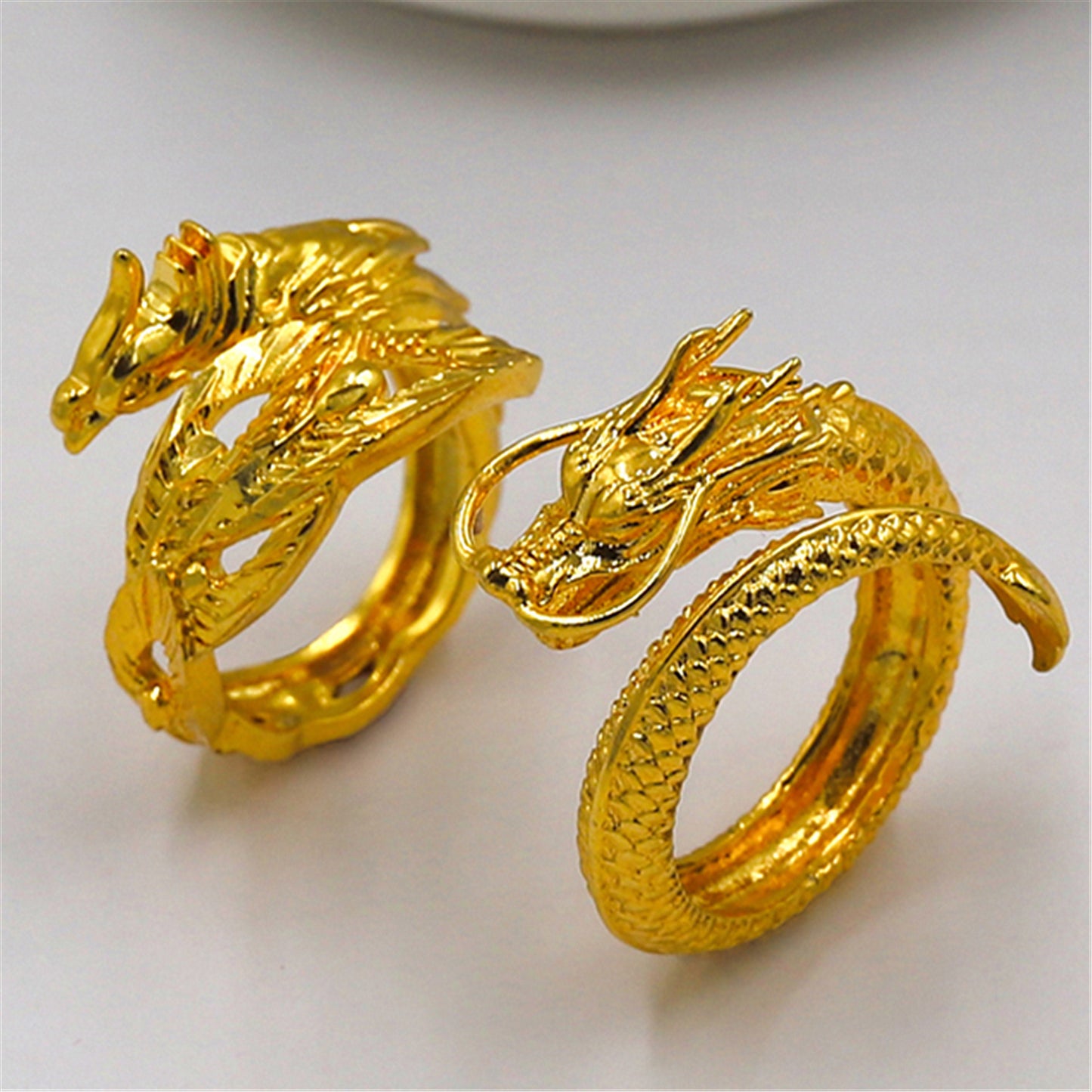 Noxypera Dragon And Phoenix Ring