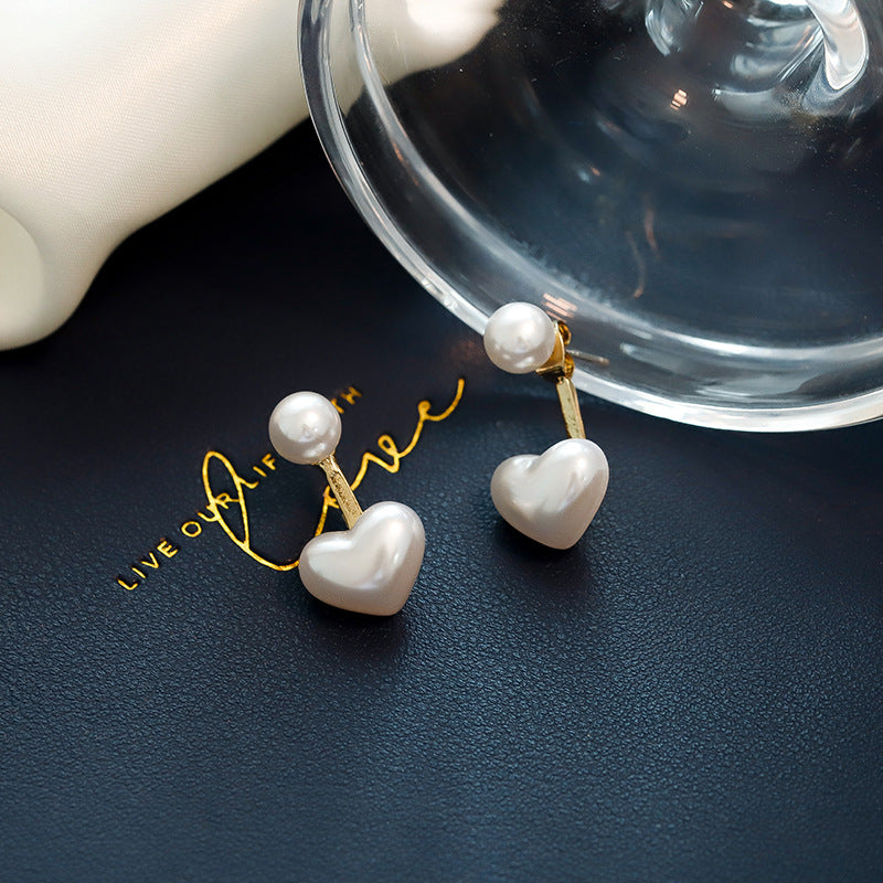 Noxypera Love Pearl Stud Earrings