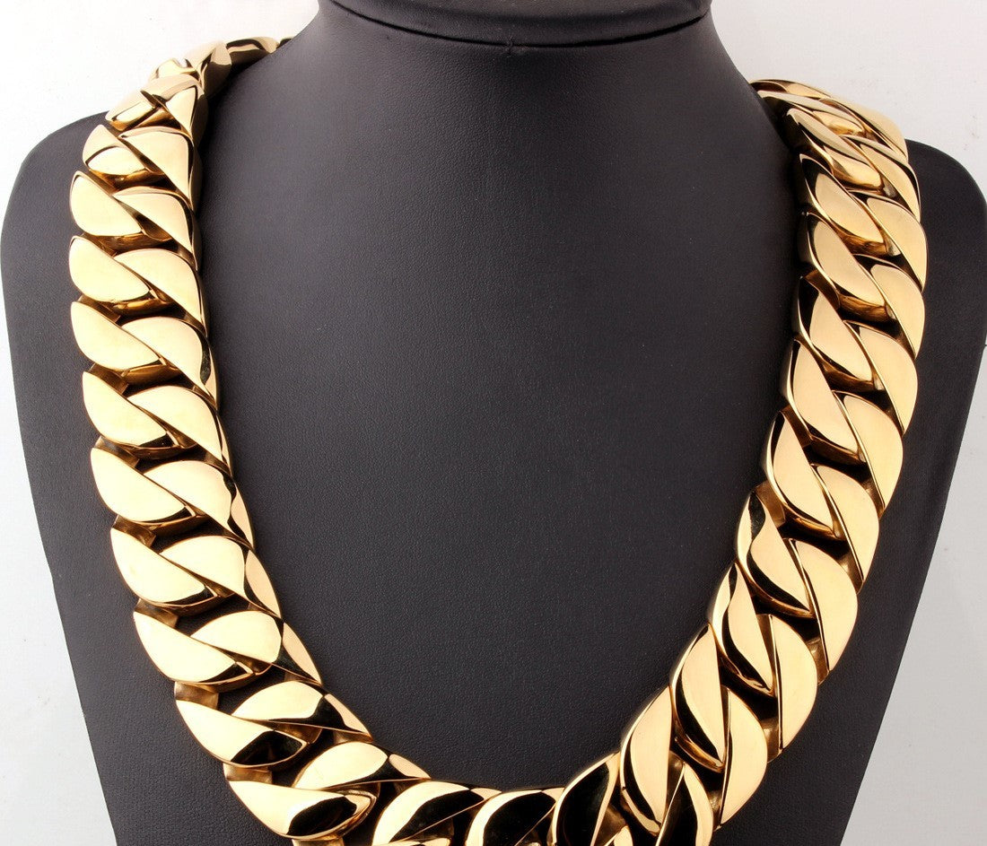Noxypera Titanium Steel Vacuum Plating Men's Necklace