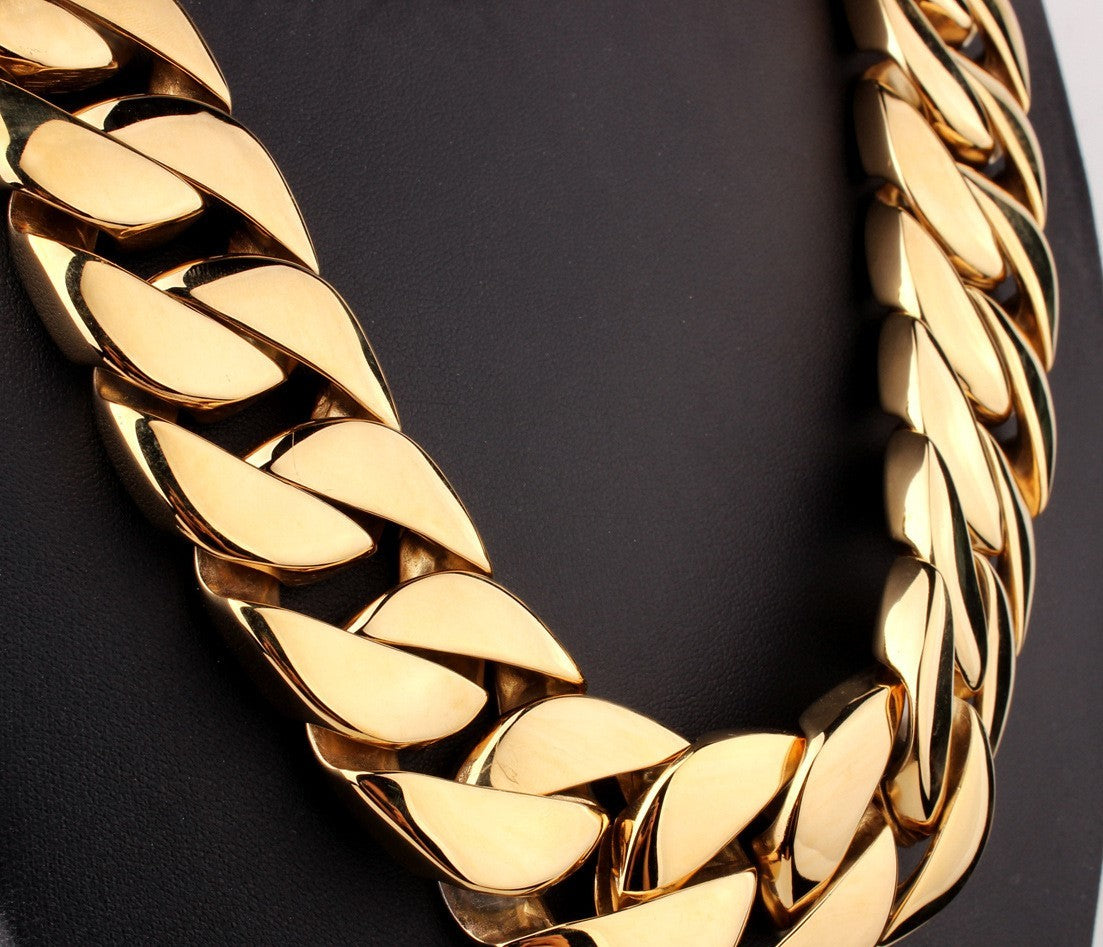 Noxypera Titanium Steel Vacuum Plating Men's Necklace