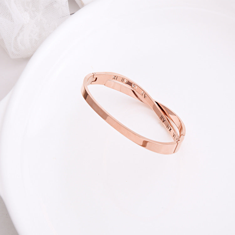 Noxypera Titanium Steel Diamond Bracelet