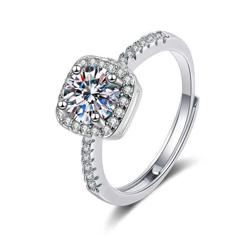 Noxypera Imitation Moissan Diamond Ring