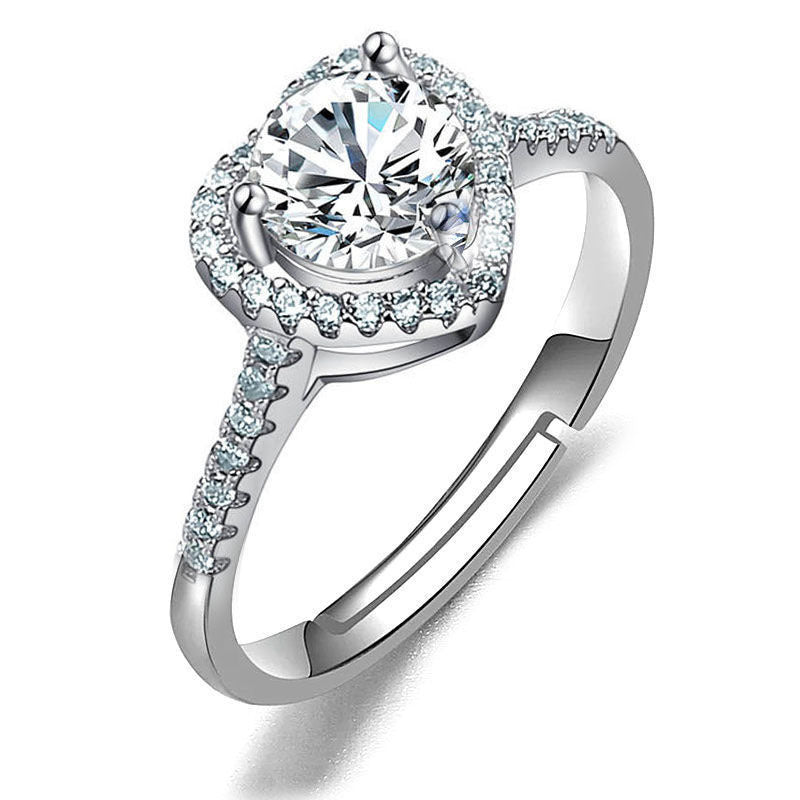 Noxypera Imitation Moissan Diamond Ring