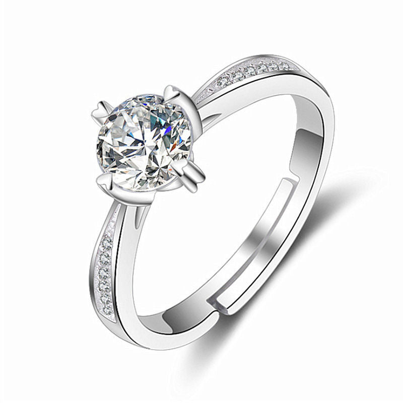 Noxypera Imitation Moissan Diamond Ring