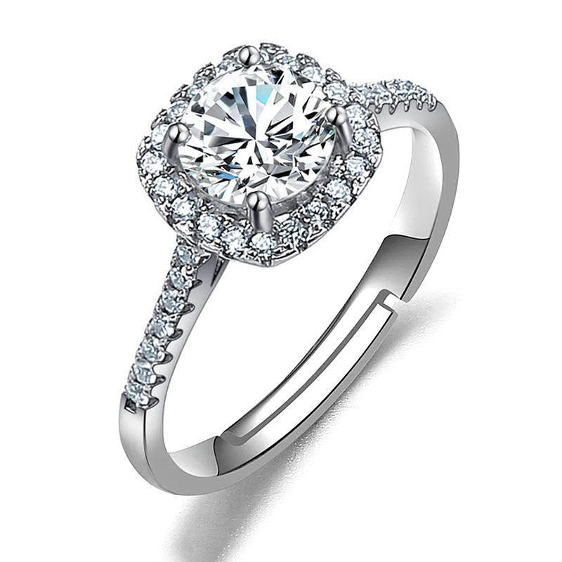 Noxypera Imitation Moissan Diamond Ring