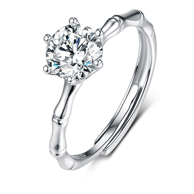 Noxypera Imitation Moissan Diamond Ring