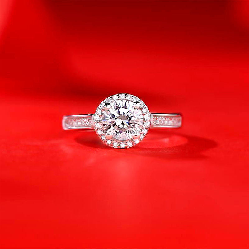 Noxypera Imitation Moissan Diamond Ring