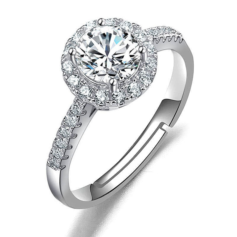 Noxypera Imitation Moissan Diamond Ring