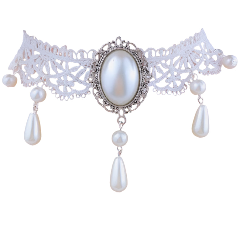 Noxypera  Crystal Lace Necklace