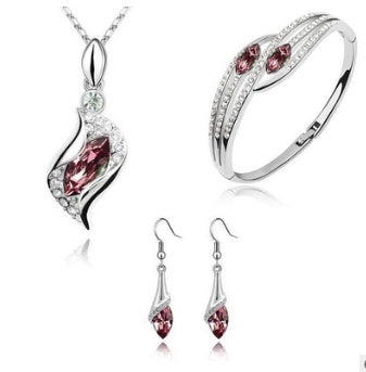 Noxypera Angel Elf Earrings Necklace Bracelet Jewelry Set