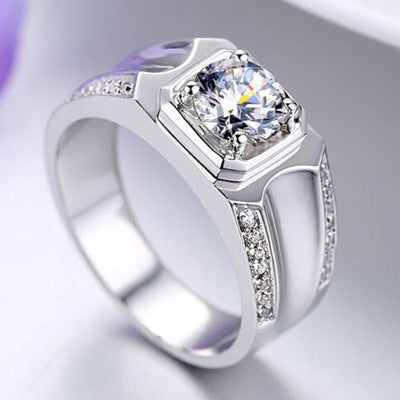 Noxypera  Gold Plated Diamond Ring