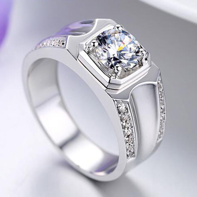 Noxypera  Gold Plated Diamond Ring