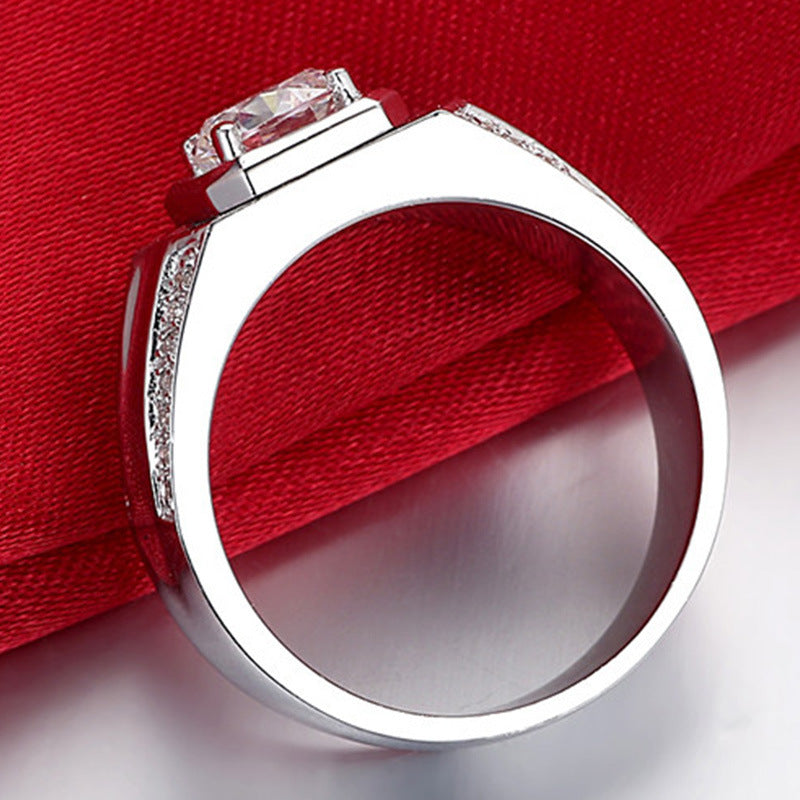 Noxypera  Gold Plated Diamond Ring
