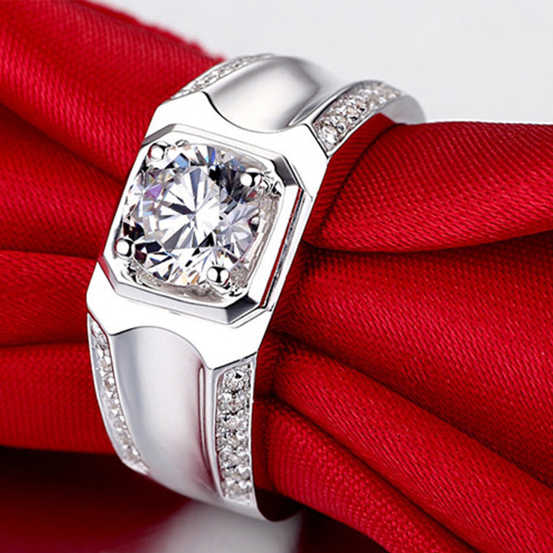 Noxypera  Gold Plated Diamond Ring