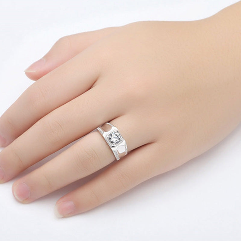 Noxypera  Gold Plated Diamond Ring