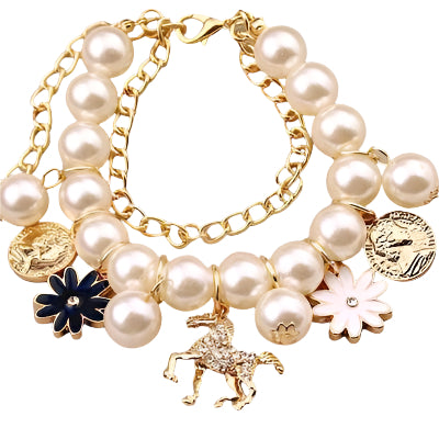 Noxypera Pearl Flower Bracelet