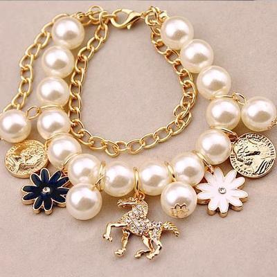 Noxypera Pearl Flower Bracelet
