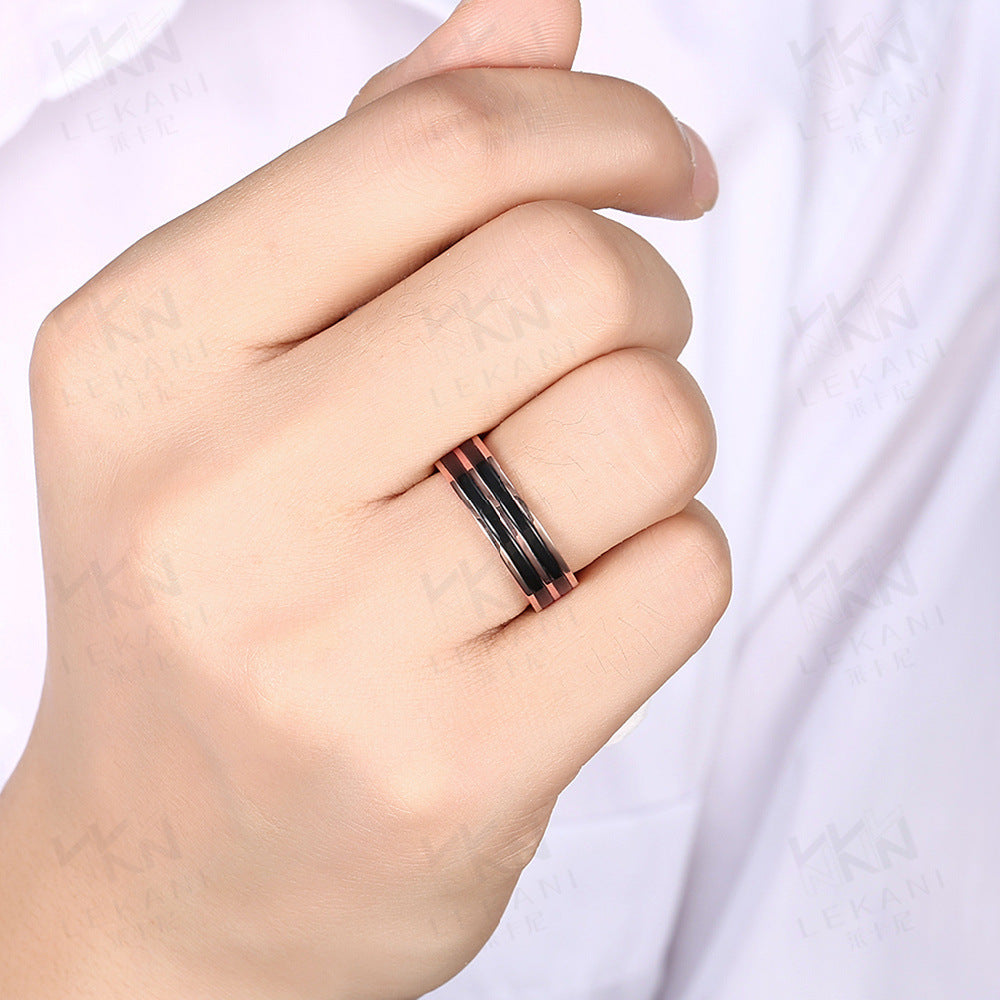 Noxypera Titanium Man Ring