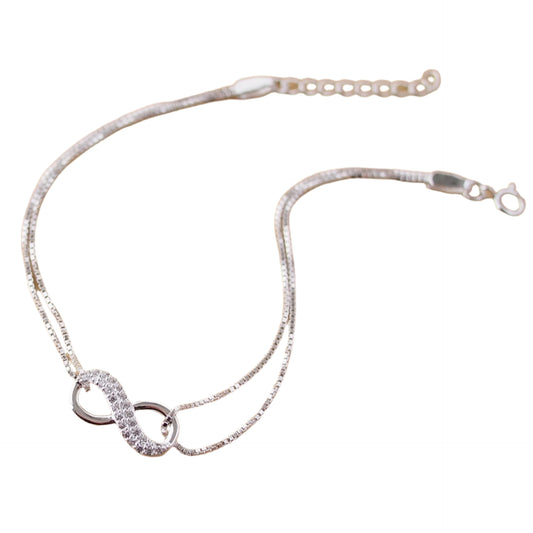 Noxypera Infinite Silver Lucky Bracelet
