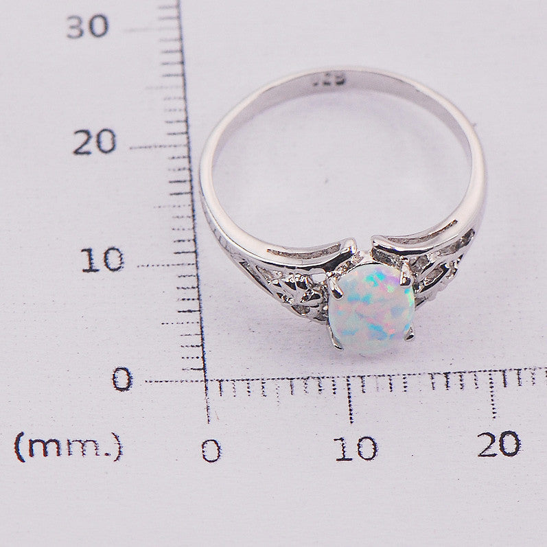 Noxypera Seven Colored Gems Silver Ring