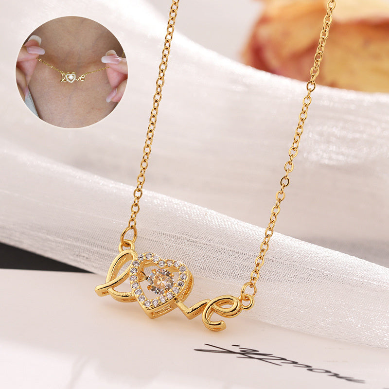 Noxypera Titanium Steel Clavicle Chain Necklace