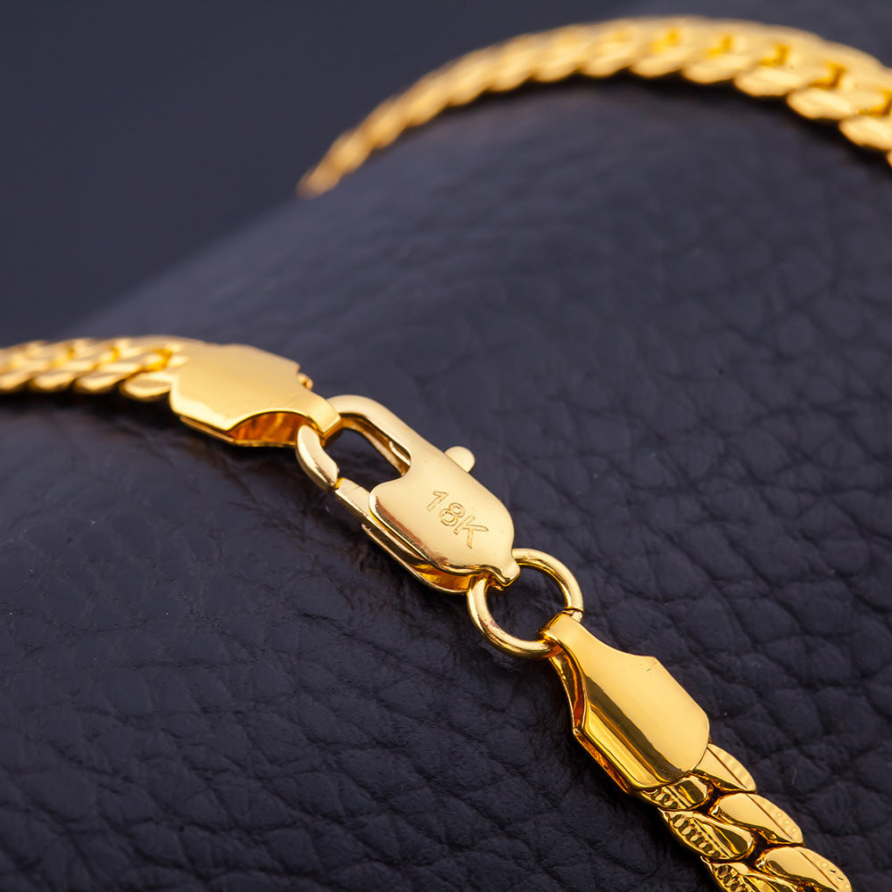 Noxypera 18K Plated 5MM Full Side Necklace