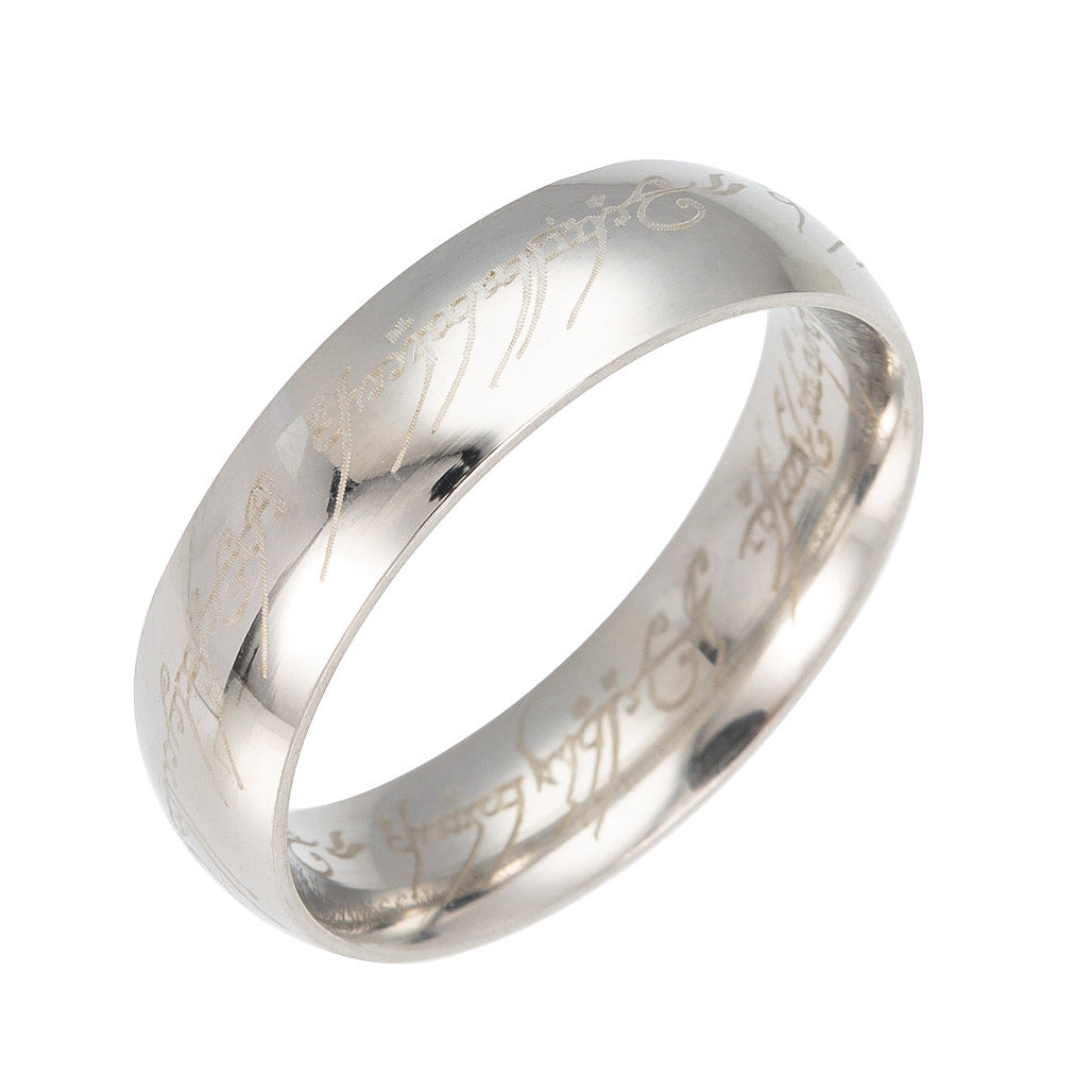Noxypera Titanium Steel Men's Ring