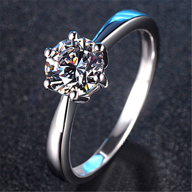 Noxypera  Gold Plated Diamond Ring
